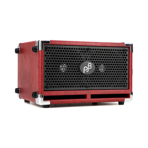 Phil Jones Bass | PIRANHA COMPACT C2 | 200W 2 x 5" Bass Speaker Cabinet | Red (PJB - COMPACT 2 RED) - Gsus4