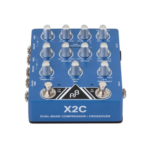 crossover pedal Phil Jones Bass | X2C | Multifunctional Dual-Band Compressor / Crossover Pedal