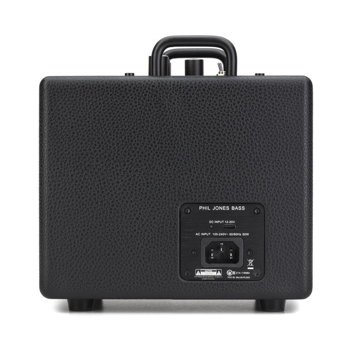 Phil Jones Bass | X4C NANOBASS | 35W 1 x 4" Multi - instrument Combo Amp | w/ DSP & Bluetooth Audio | Black (PJB - NANOBASS BLK) - Gsus4