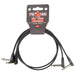 Pig Hog Lil' Pigs Low Profile PHLSK2BK 2' Black Patch Cables (2 Pack) (PHLSK2BK) - Gsus4