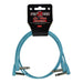 Pig Hog Lil' Pigs Low Profile PHLSK2DB 2' Daphne Blue Patch Cables (2 Pack) (PHLSK2DB) - Gsus4