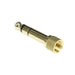 Pig Hog PA - ST35THRD 3.5mm(F) - 1/4″(M) Stereo Adapter threaded (PA-ST35THRD) - Gsus4