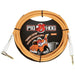 Pig Hog PCH102OCR 10ft Straight/Right Angle Braided Instrument Cable in Orange Creme (PCH102OCR) - Gsus4