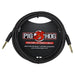 Pig Hog PCH10BK 10ft Straight/Straight Braided Instrument Cable in Black (PCH10BK) - Gsus4