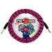 Pig Hog PCH10GPK 10ft Straight/Straight Braided Instrument Cable in Pink Graffiti (PCH10GPK) - Gsus4