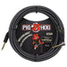 Pig Hog PCH20AGR 20ft Straight/Right Angle Braided Instrument Cable in Amplifier Grill Grey (PCH20AGR) - Gsus4