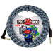 Pig Hog PCH20GBLR 20ft Straight/Right Angle Braided Instrument Cable in Blue Graffiti (PCH20GBLR) - Gsus4