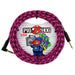 Pig Hog PCH20GPKR 20ft Straight/Right Angle Braided Instrument Cable in Pink Graffiti (PCH20GPKR) - Gsus4