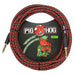 Pig Hog PCH20PL 20ft Straight/Straight Braided Instrument Cable in Tartan Plaid (PCH20PL) - Gsus4