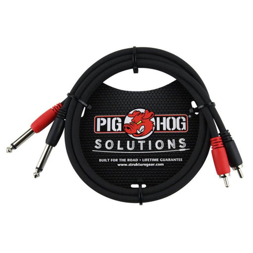 Pig Hog PD - R1403 3ft RCA - 1/4" Dual Cable (PD-R1403) - Gsus4