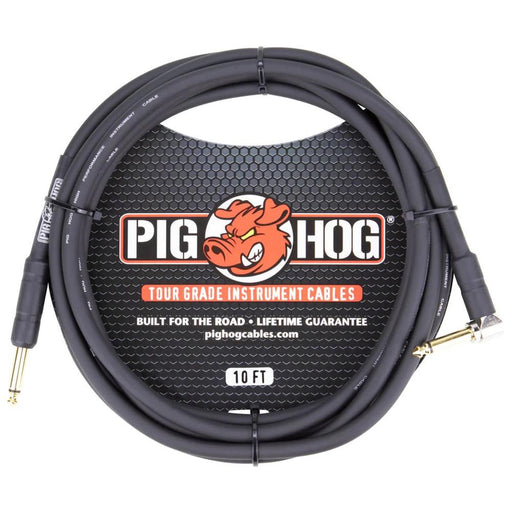 Pig Hog PH10R Right Angle Instrument Cable - 10ft / 3M (PH10R) - Gsus4