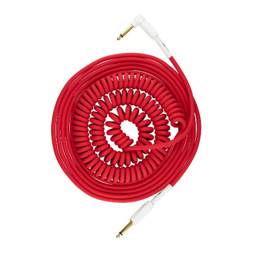 Pig Hog PHCC30CA “Half Coil” Instrument Cable, 30 ft, Candy Apple Red (PHCC30CA) - Gsus4