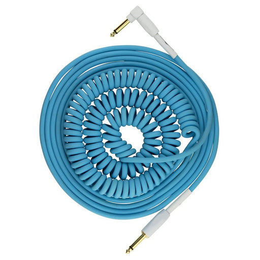 Pig Hog PHCC30DB 30ft Half Coil Instrument Cable in Daphne Blue (PHCC30DB) - Gsus4