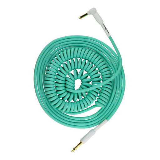 Pig Hog PHCC30SG 30ft Half Coil Instrument Cable in Seafoam Green (PHCC30SG) - Gsus4