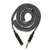 Pig Hog PHEX14 - 25GR Hex Series Coiled Headphone Extension Cable, 1/4″ – 25ft – Charcoal Grey (PHEX14-25GR) - Gsus4