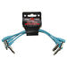 Pig Hog PHLSK6DB Lil' Pigs 6" Daphne Blue Patch Cables (4 Pack) (PHLSK6DB) - Gsus4