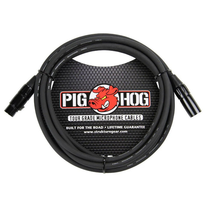 Pig Hog PHM10 8mm Mic Cable, 10ft XLR (PHM10) - Gsus4