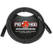 Pig Hog PHM10BKW Black & White 10ft XLR Micrphone Cable (PHM10BKW) - Gsus4