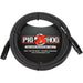 Pig Hog PHM20BKW Black & White Woven Mic Cable, 20ft XLR (PHM20BKW) - Gsus4
