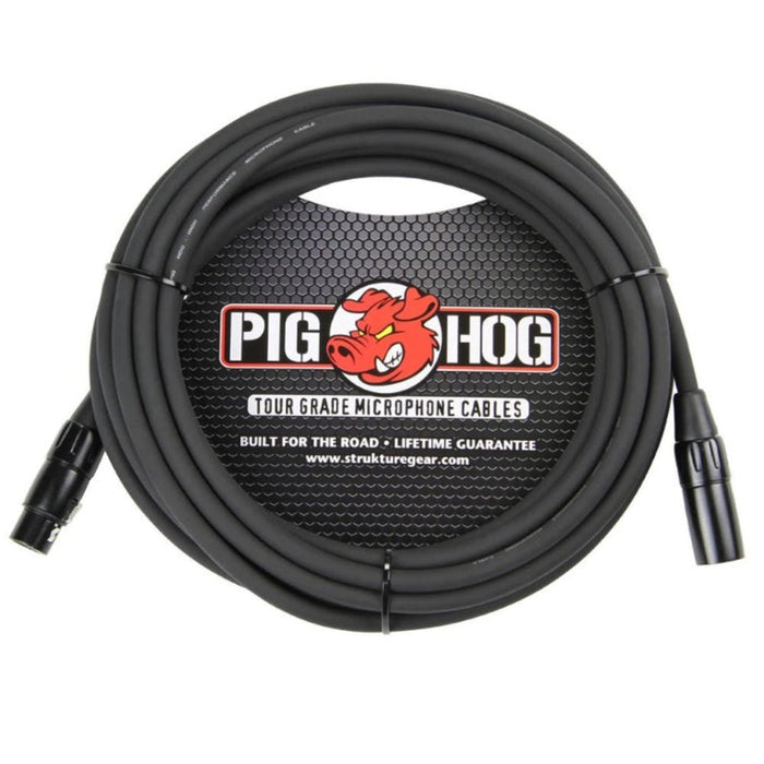 Pig Hog PHM25 8mm Mic Cable, 25ft XLR (PHM25) - Gsus4