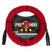 Pig Hog PHMH20CA Hex Series Mic Cable, 20ft in Candy Apple Red (PHMH20CA) - Gsus4