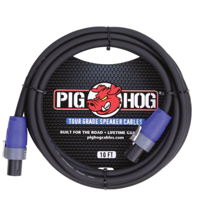 Pig Hog PHSC10SPK Speaker Cable, 10ft (14 gauge wire) – SPEAKON (PHSC10SPK) - Gsus4