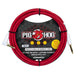 Pig Hog PHSH10CAR Hex SILENT PLUG Instrument Cable 10 ft Candy Apple Red, Right Angle (PHSH10CAR) - Gsus4