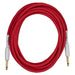 Pig Hog PHSH186CA Hex SILENT PLUG Instrument Cable 18.6 ft in Candy Apple Red (PHSH186CA) - Gsus4