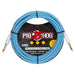 Pig Hog PHSH186DB Hex SILENT PLUG Instrument Cable 18.6 ft Daphne Blue (PHSH186DB) - Gsus4