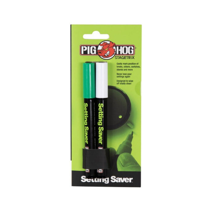 Pig Hog PHSTSS2PK StageTrix Settings Saver Chalk Marker 2 Pack (PHSTSS2PK) - Gsus4