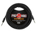 Pig Hog PTRS30BK Vintage Series “Black Woven” TRS Cable, 30 ft (PTRS30BK) - Gsus4