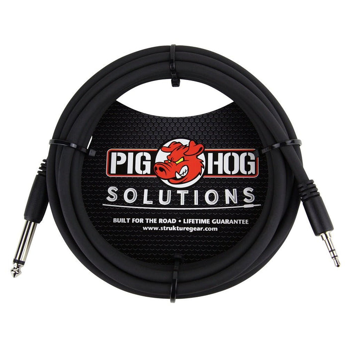 Pig Hog PX - 35T4M 10ft 3.5mm TRS to 1/4 Mono Cable (PX-35T4M) - Gsus4