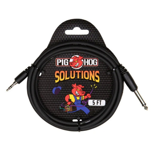 Pig Hog PX - 35T4M05 5ft 3.5mm TRS to 1/4″ Mono (PX-35T4M05) - Gsus4