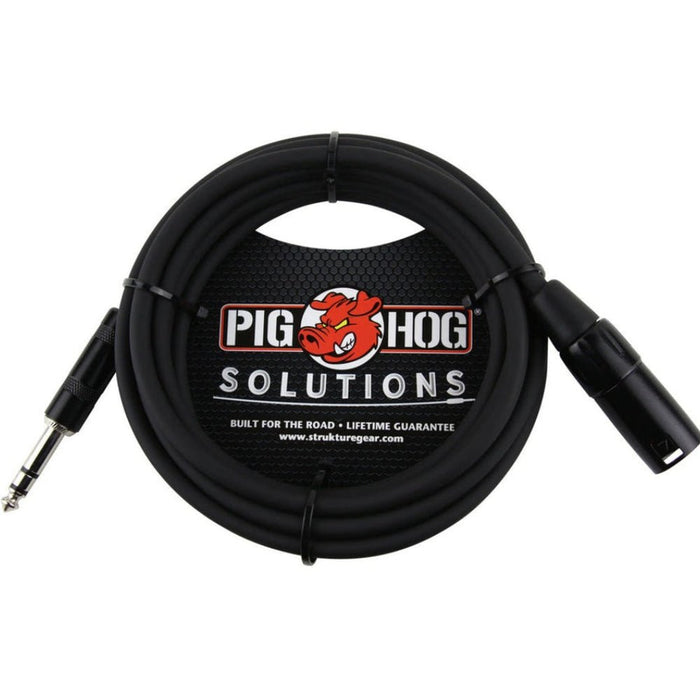 Pig Hog PX - TMXM2 10ft TRS(M) - XLR(M) Balanced Cable (PX-TMXM2) - Gsus4