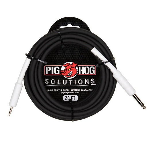 Pig Hog PX48J20 1/4″ TRS to 1/8″ mini, 20ft Cable (PX48J20) - Gsus4