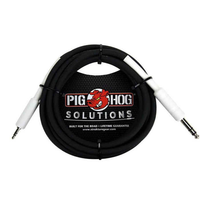Pig Hog PX48J3 Cable – 1/4″ TRS to 1/8″ mini, 3ft (PX48J3) - Gsus4