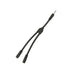 Pig Hog PY - 35235F 6″ Y Cable, Stereo 3.5MM(M) - Dual 3.5mm (F) (PY-35235F) - Gsus4
