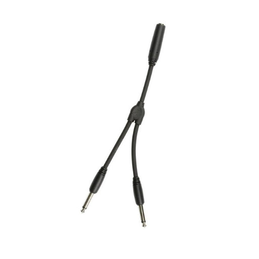 Pig Hog PY - M214F 6″ Y Cable, Mono 1/4″(F) - Dual Mono 1/4″(M) (PY-M214F) - Gsus4
