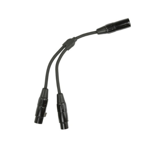 Pig Hog PY - XM2XF 6″ Y Cable, XLR(M) - Dual XLR(F) (PY-XM2XF) - Gsus4