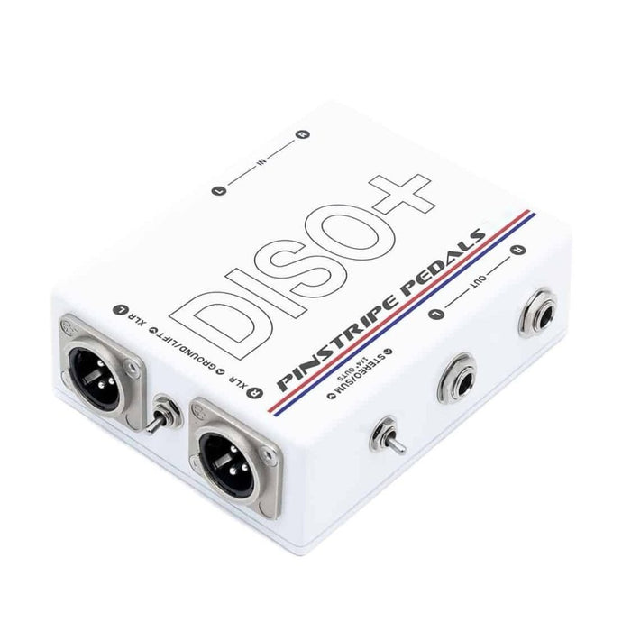 Pinstripe Pedals | DISO Plus | Dual / Stereo Summing Isolator DI (PIN-DISO-PLUS-1/4) - Gsus4