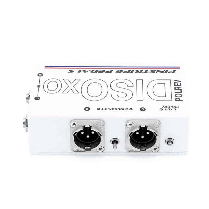 Pinstripe Pedals | DISO xo POLREV | Stereo Isolator DI | w/ Jensen Transformer & Polarity Switch (PIN - DISO - xo - POLREV) - Gsus4