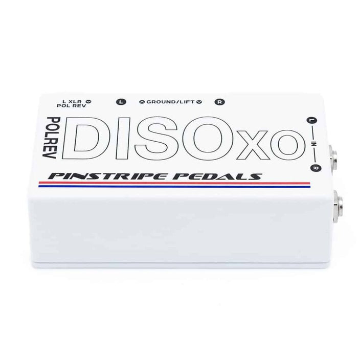 Pinstripe Pedals | DISO xo POLREV | Stereo Isolator DI | w/ Jensen Transformer & Polarity Switch (PIN - DISO - xo - POLREV) - Gsus4