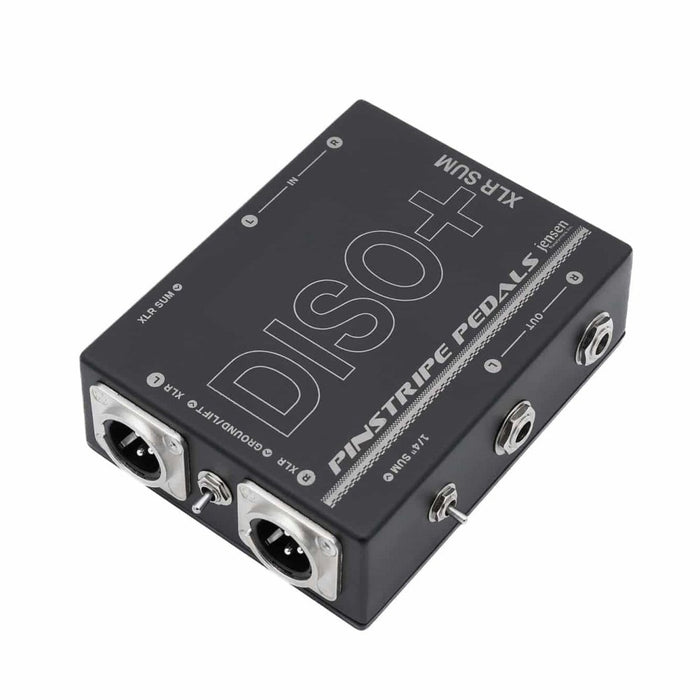 Pinstripe Pedals | LIMITED EDITION | Space Glory | DISO Plus | w/ XLR Sum + Polarity Mod | Dual / Stereo Summing Isolator DI | w/ Jensen Transformer (Pin - DISO - XLR - POL - BLK) - Gsus4