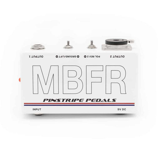 Pinstripe Pedals | MBFR | High - End Buffer & Signal Splitter | w/ Polarity Control & Cinemag Transformer (PIN-MBFR) - Gsus4