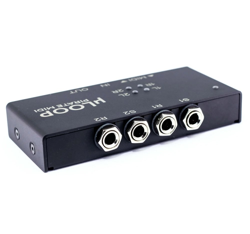 Pirate MIDI | uLoop | 4 Channel Bypass & MIDI Interface — Gsus4