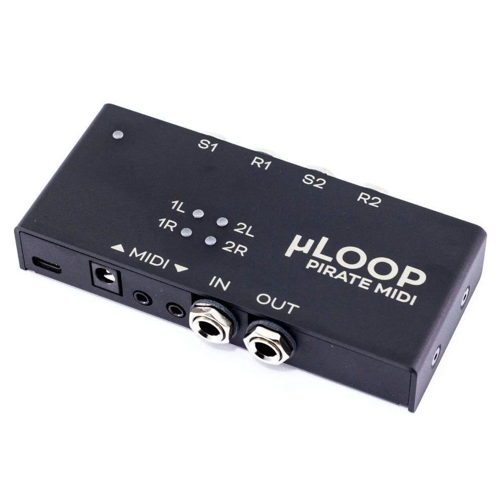 Pirate MIDI | uLoop | 4 Channel Bypass & MIDI Interface - Gsus4