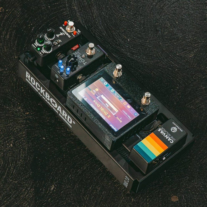 PirateMIDI | POLAR MAX | IK Tonex One Controller w/ 4" Touchscreen & Dual Footswitch (PirateMIDI - TonexController - MAX) - Gsus4