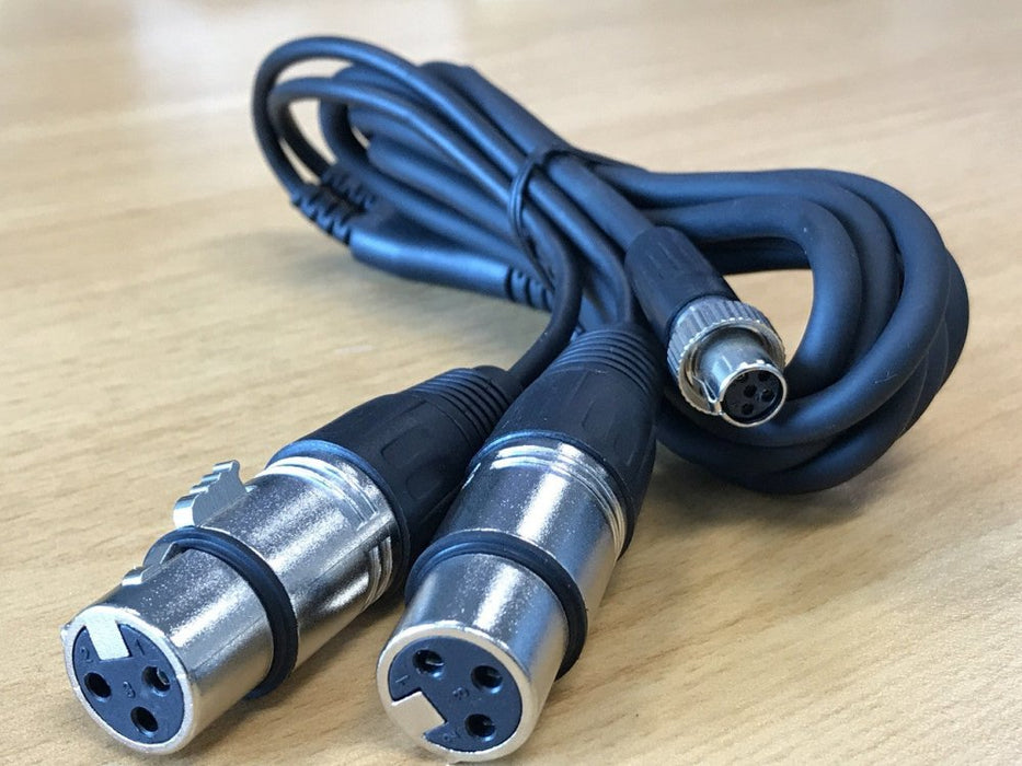 PreSonus | 5 - Pin Mini XLR to Dual XLR Female Y - Cable | For HP2 Headphone Amp (51 - 00010004) - Gsus4