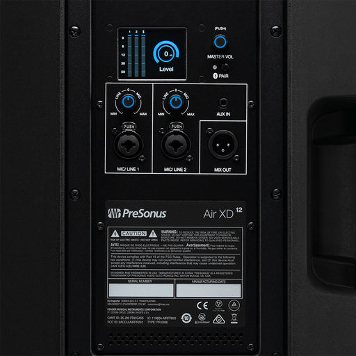 PreSonus | Air XD12 | 1500W 12" Active Speaker | w/ Bluetooth & DSP (PRE-AIRXD12) - Gsus4