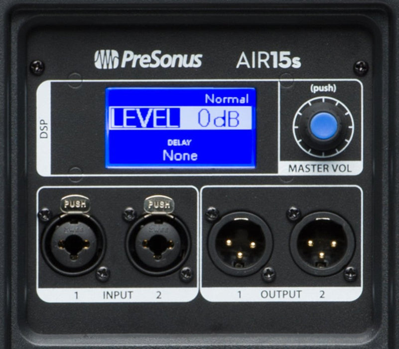 PreSonus | AIR15S | 15" 1200W Powered Subwoofer | Single (PRE - AIR15S) - Gsus4